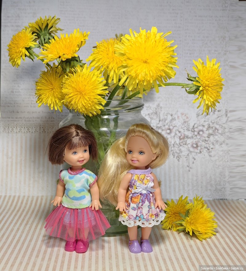 Келли малышки одуванчики — Куклы Kelly (Келли): Сестра Барби (фото 6)