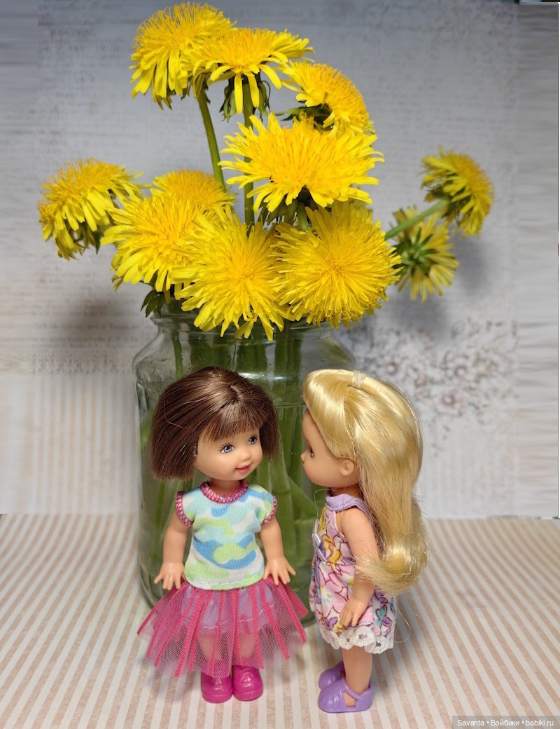 Келли малышки одуванчики — Куклы Kelly (Келли): Сестра Барби (фото 3)