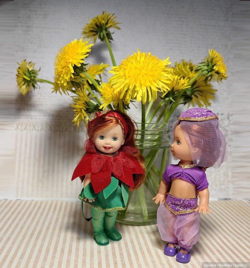 Одуванчики, Жасмин и Пуансетия. Цветики цветочки (фото 6)