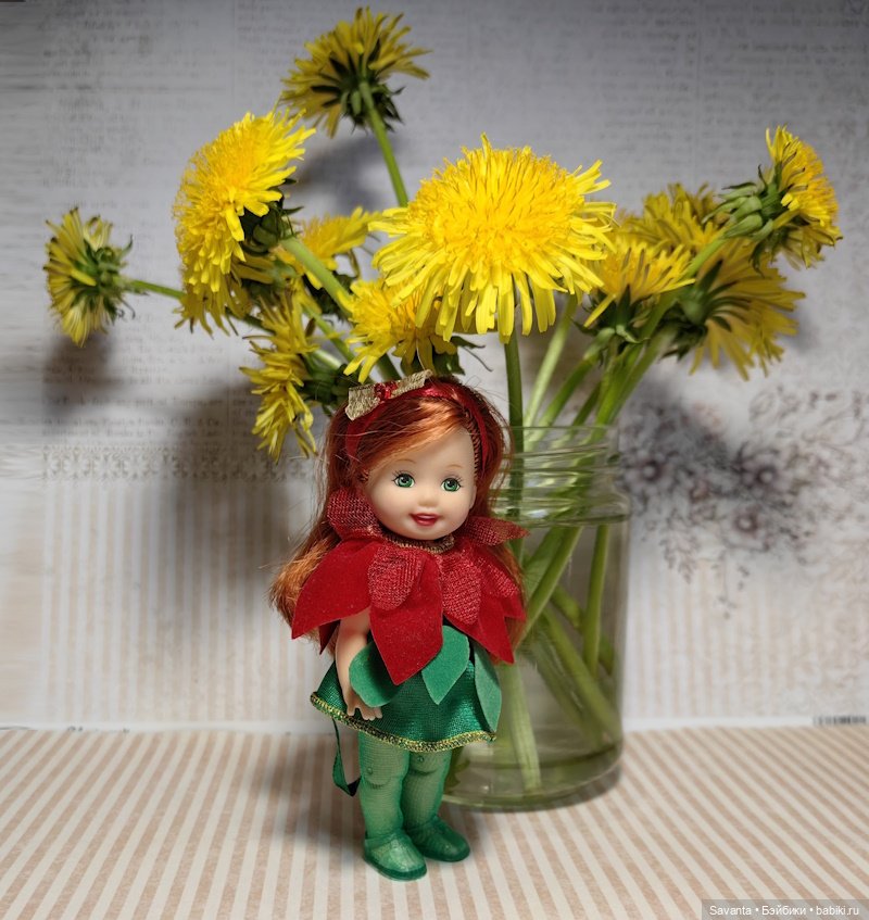 Одуванчики, Жасмин и Пуансетия. Цветики цветочки (фото 4)