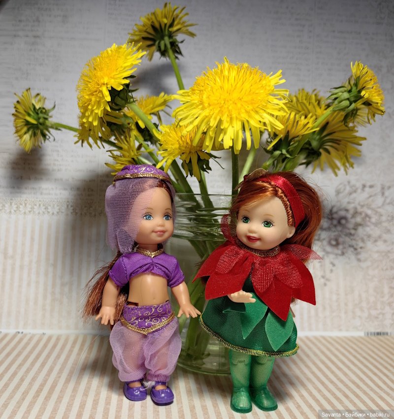 Одуванчики, Жасмин и Пуансетия. Цветики цветочки (фото 10)