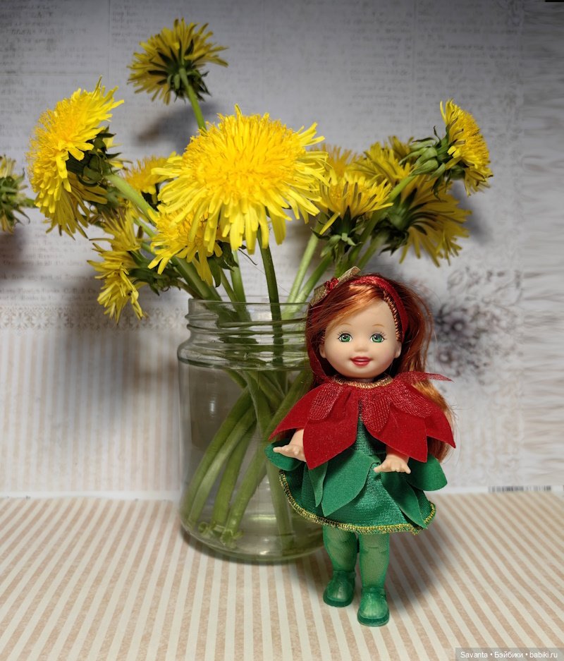 Одуванчики, Жасмин и Пуансетия. Цветики цветочки (фото 3)