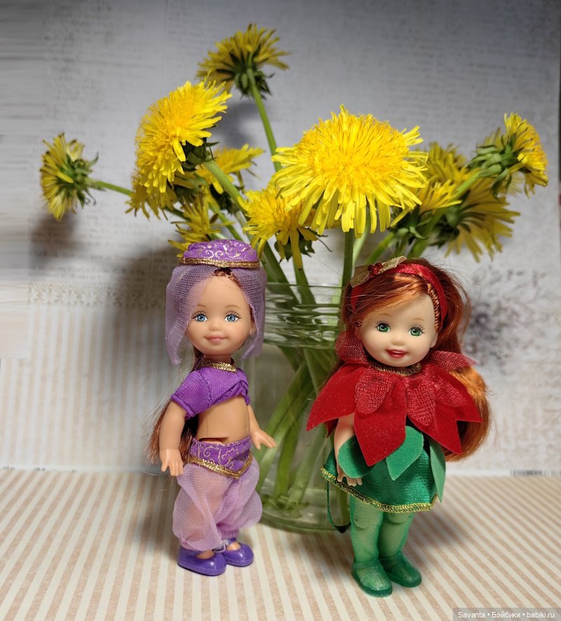 Одуванчики, Жасмин и Пуансетия. Цветики цветочки (фото 5)