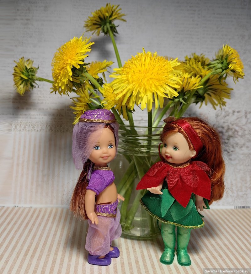 Одуванчики, Жасмин и Пуансетия. Цветики цветочки (фото 9)