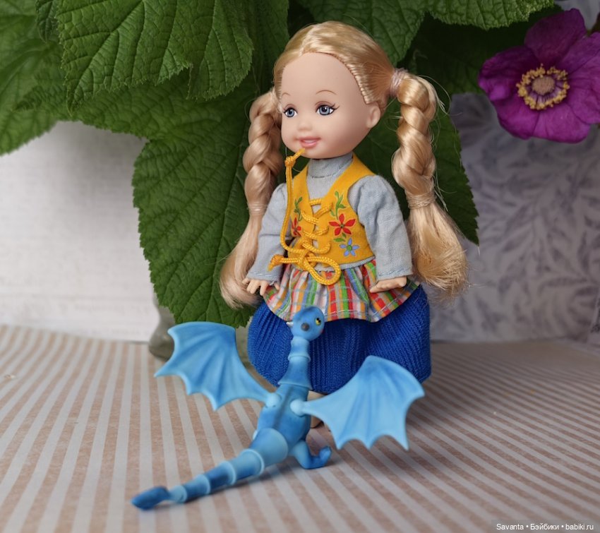 Кукла Келли Голландия и её Дракон (фото 7)