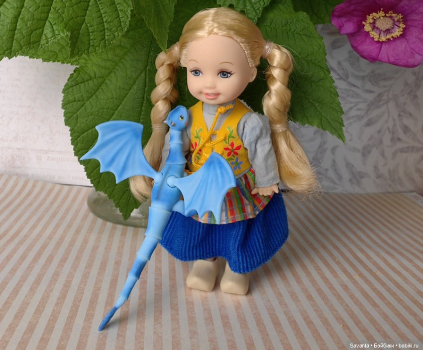 Кукла Келли Голландия и её Дракон