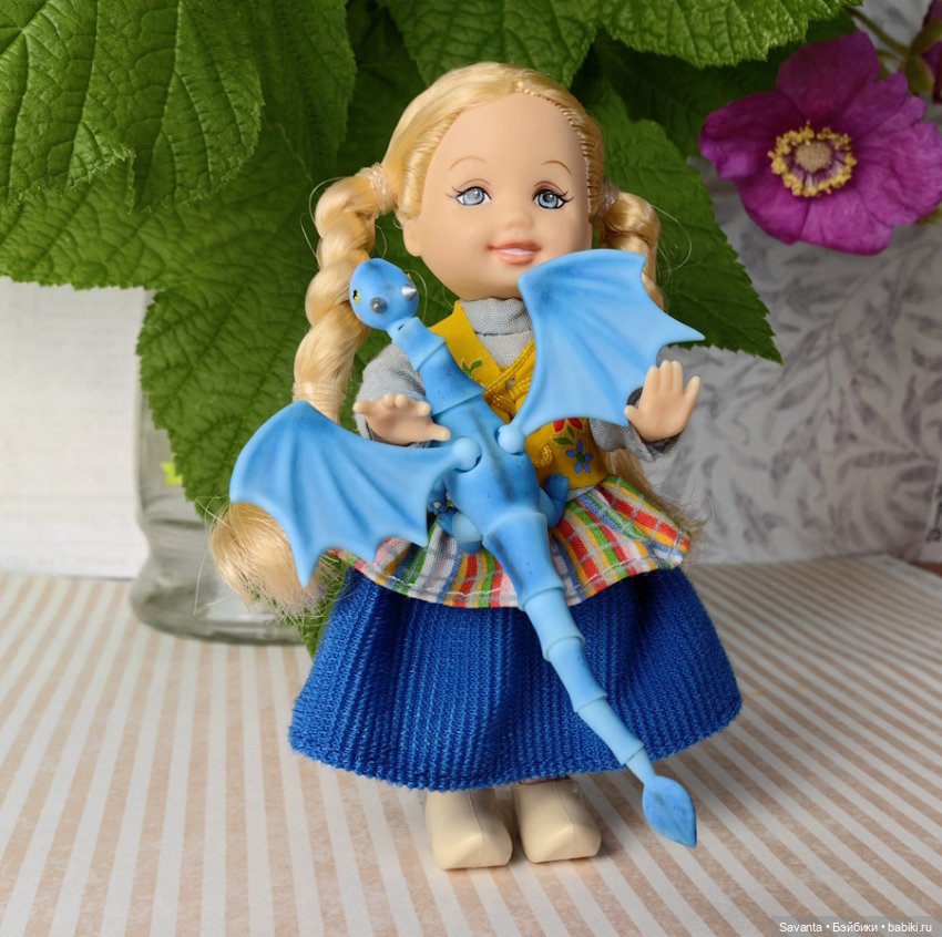 Кукла Келли Голландия и её Дракон