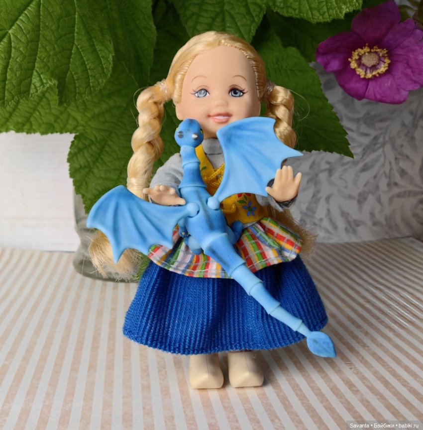 Кукла Келли Голландия и её Дракон