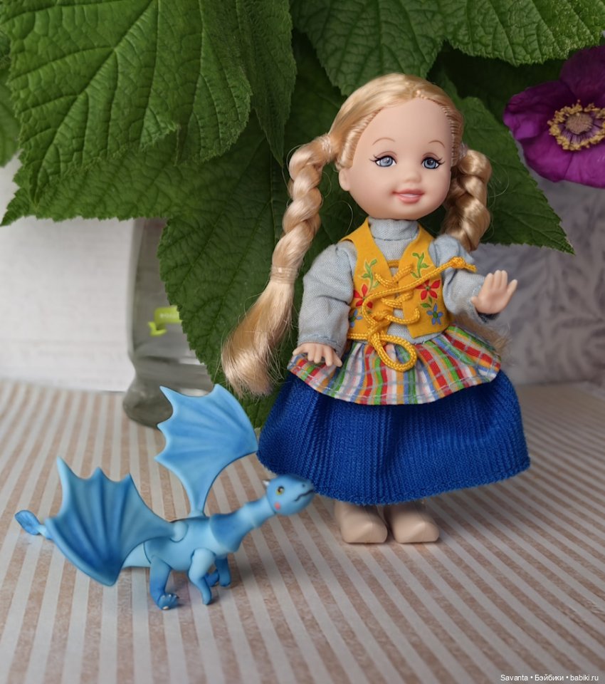 Кукла Келли Голландия и её Дракон