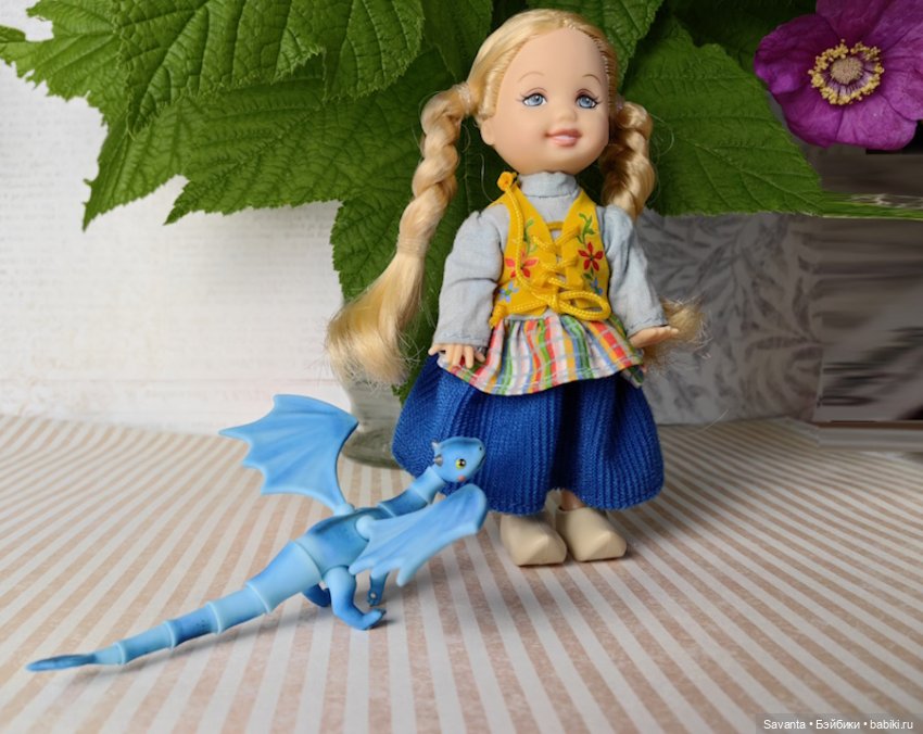 Кукла Келли Голландия и её Дракон (фото 4)