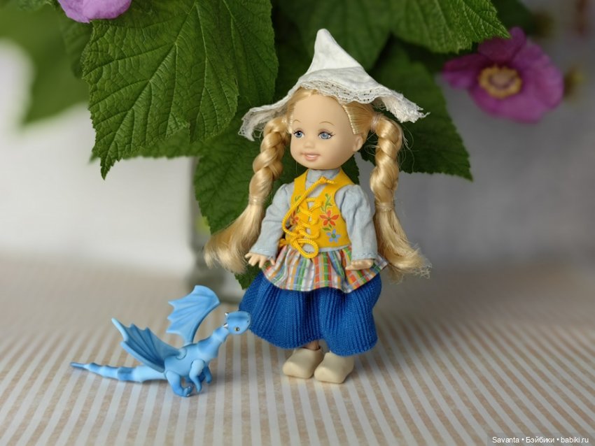 Кукла Келли Голландия и её Дракон