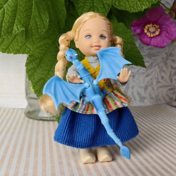Кукла Келли Голландия и её Дракон