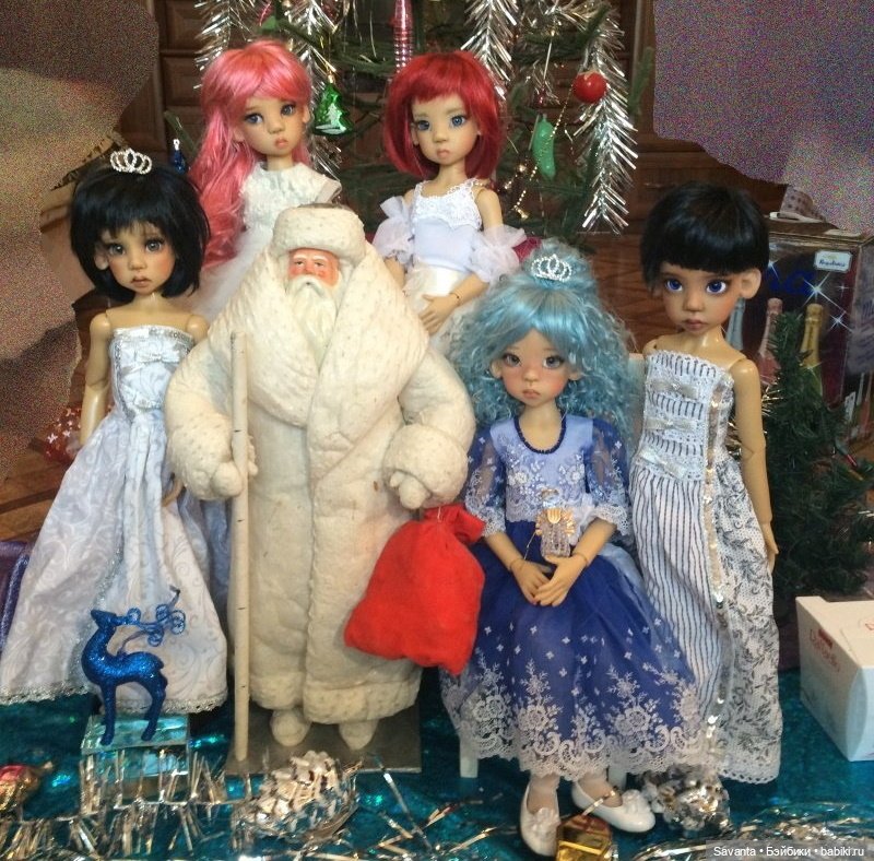 Новый год 2025 . Куклы Кае Виггс. Мои Виггсята