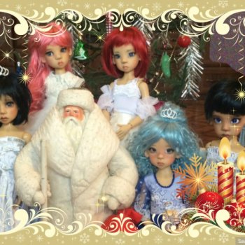 Новый год 2025 . Куклы Кае Виггс. Мои Виггсята