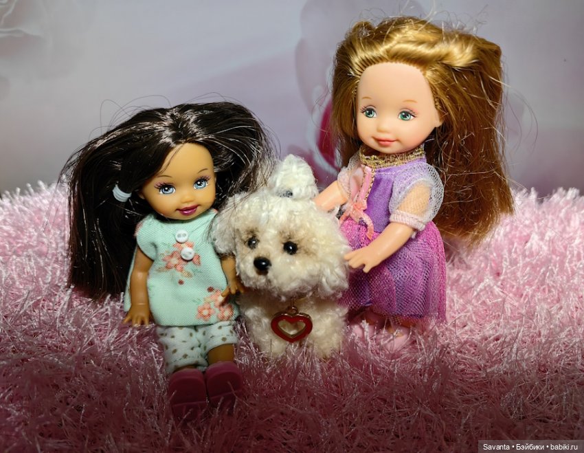 Куколки малышки Келли. Розовое (фото 6)