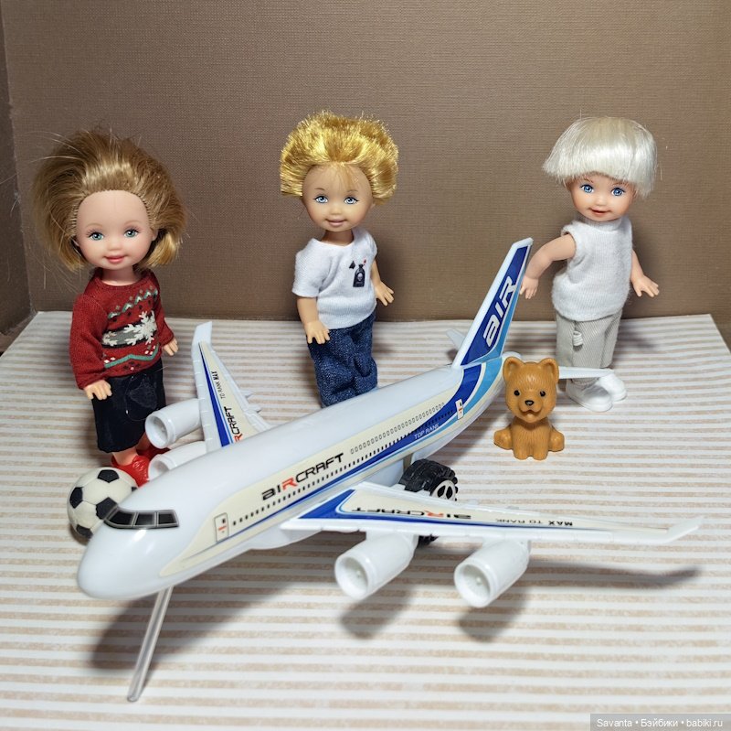 Мои мальчики и самолёт — Куклы Kelly (Келли): Сестра Барби (фото 4)
