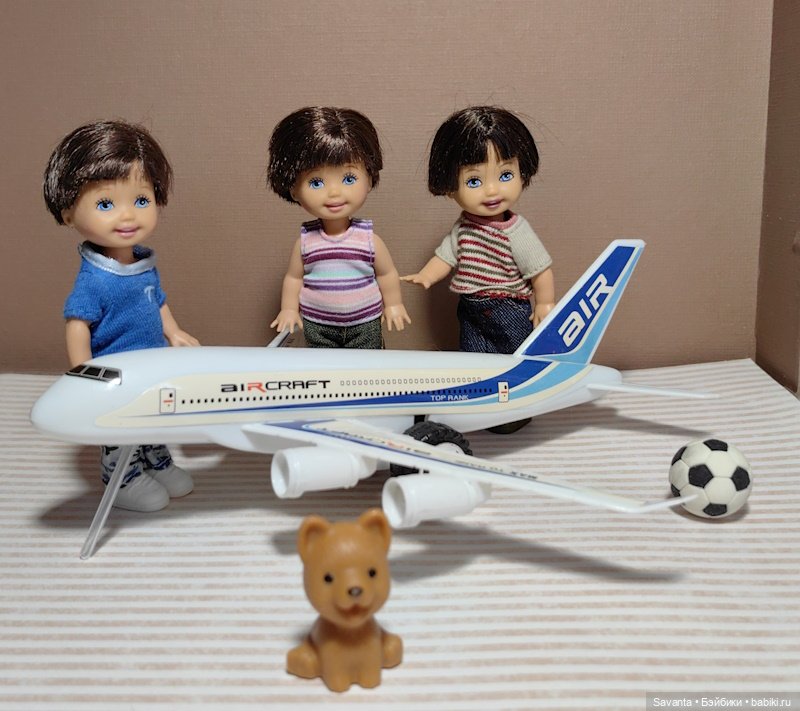 Мои мальчики и самолёт — Куклы Kelly (Келли): Сестра Барби (фото 9)