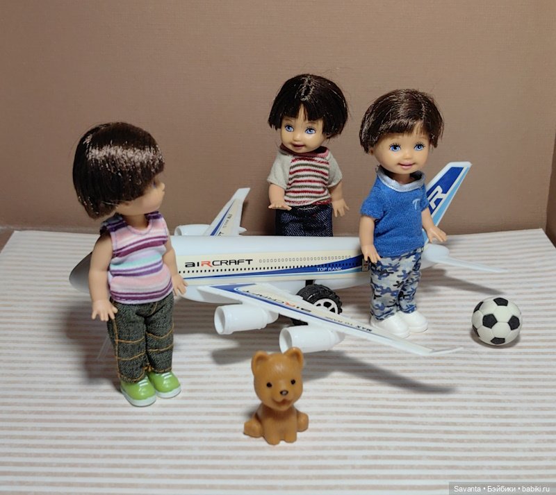 Мои мальчики и самолёт — Куклы Kelly (Келли): Сестра Барби (фото 10)