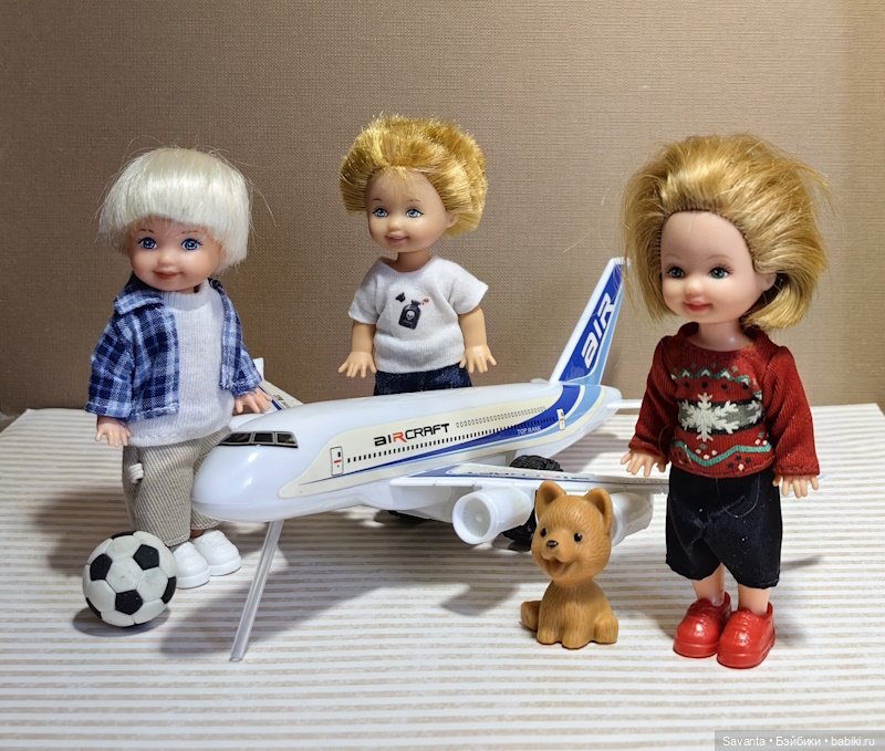 Мои мальчики и самолёт — Куклы Kelly (Келли): Сестра Барби (фото 2)