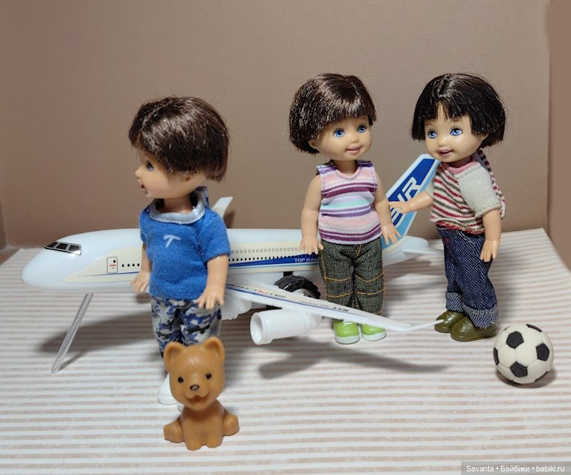 Мои мальчики и самолёт — Куклы Kelly (Келли): Сестра Барби (фото 8)