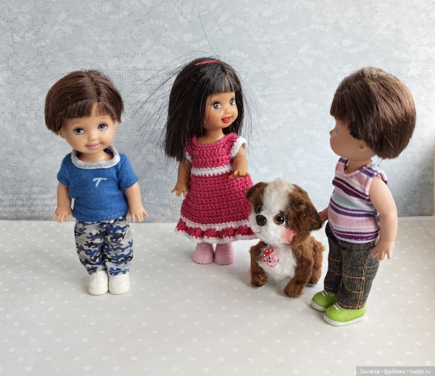 Куколки малышки Келли и собачка Клёпа (фото 5)