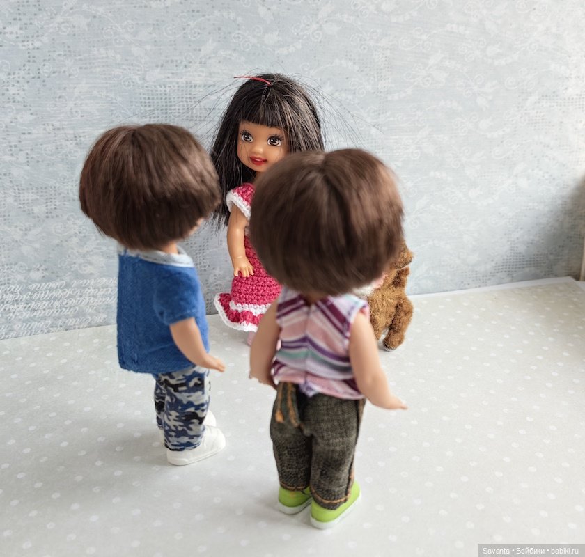 Куколки малышки Келли и собачка Клёпа (фото 2)