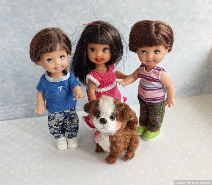 Куколки малышки Келли и собачка Клёпа (фото 9)