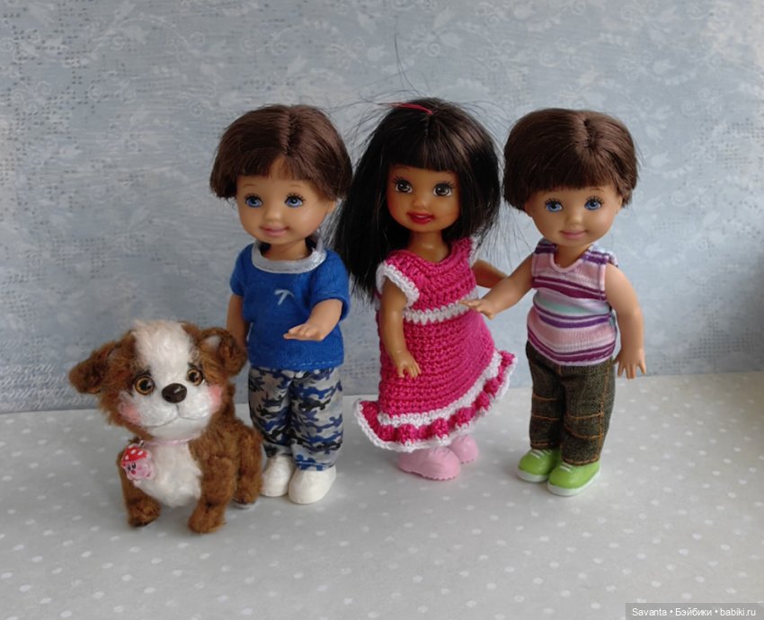 Куколки малышки Келли и собачка Клёпа (фото 10)