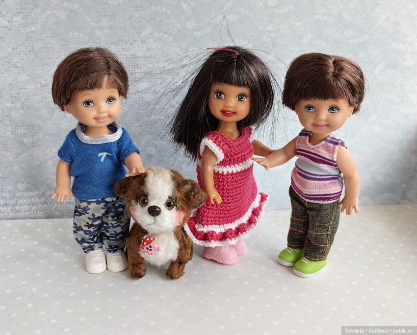 Куколки малышки Келли и собачка Клёпа (фото 8)