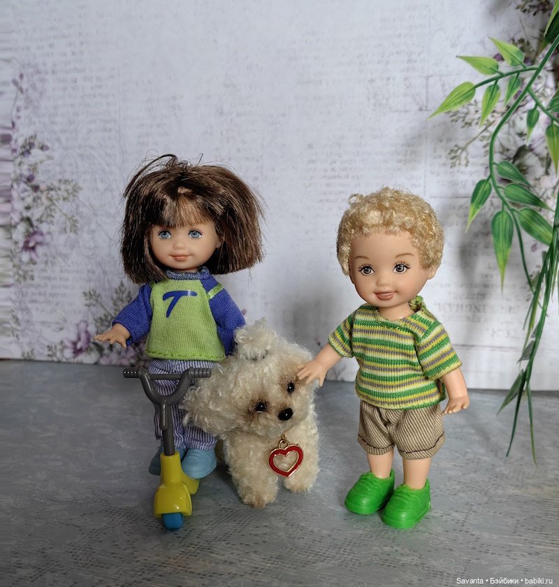Куколки малышки Келли. Морские чудики из коробки