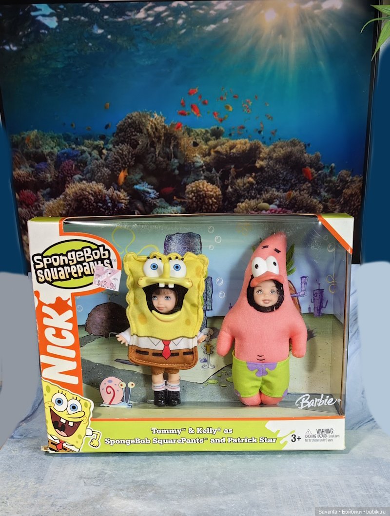 Куколки малышки Келли. Морские чудики из коробки (фото 2)