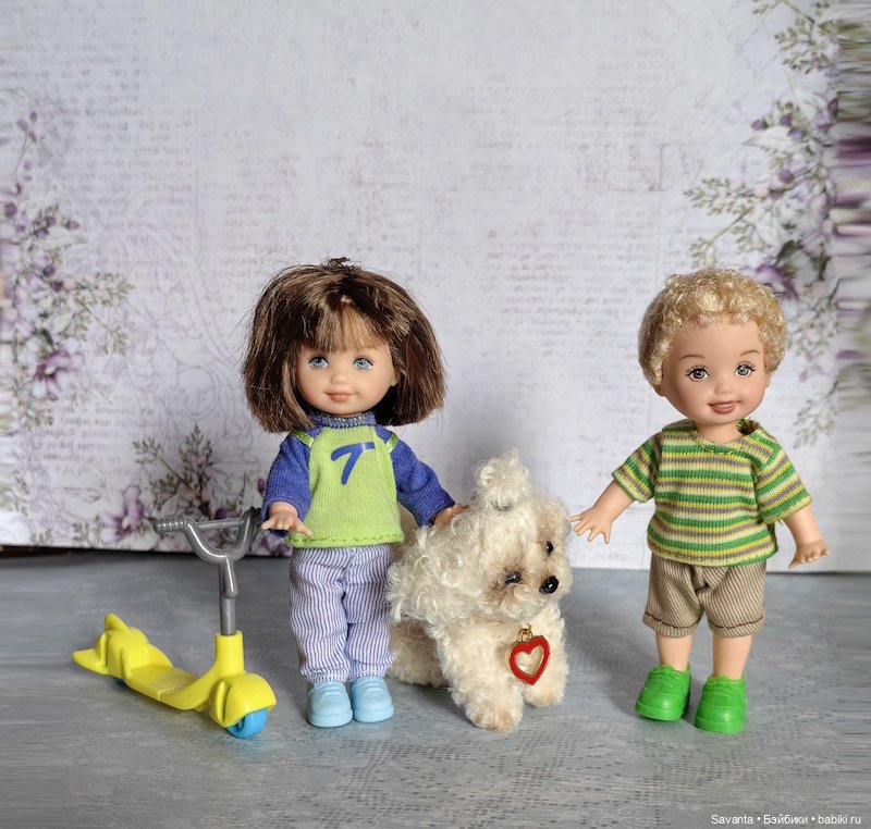 Куколки малышки Келли. Морские чудики из коробки