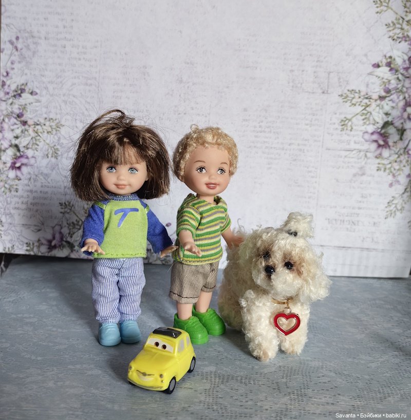 Куколки малышки Келли. Морские чудики из коробки