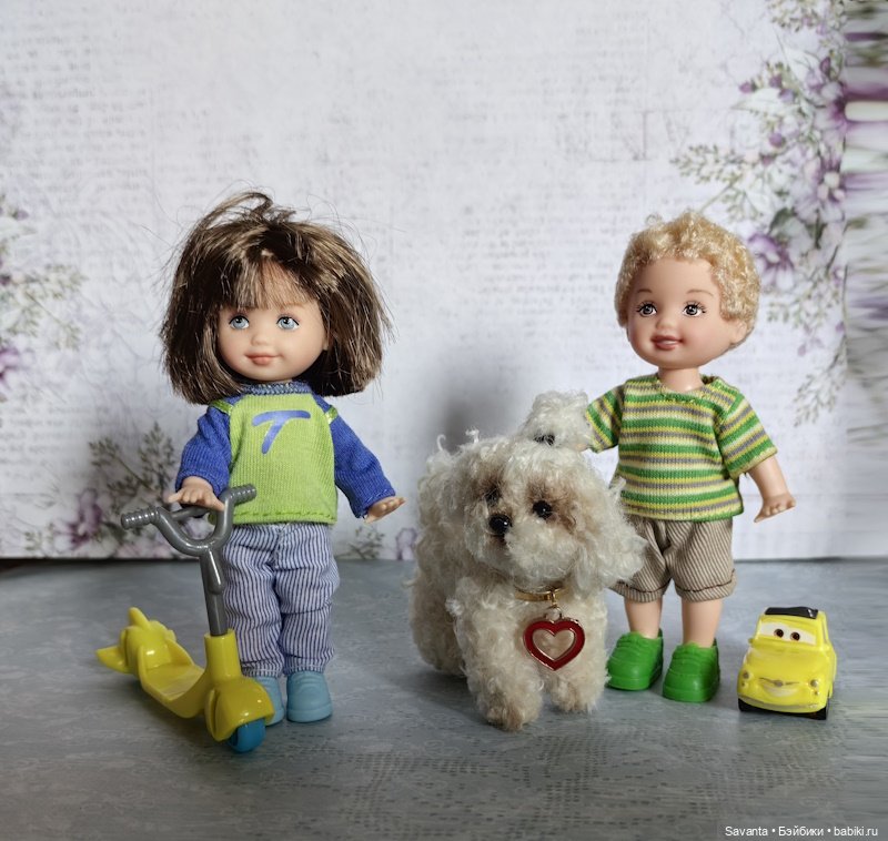 Куколки малышки Келли. Морские чудики из коробки