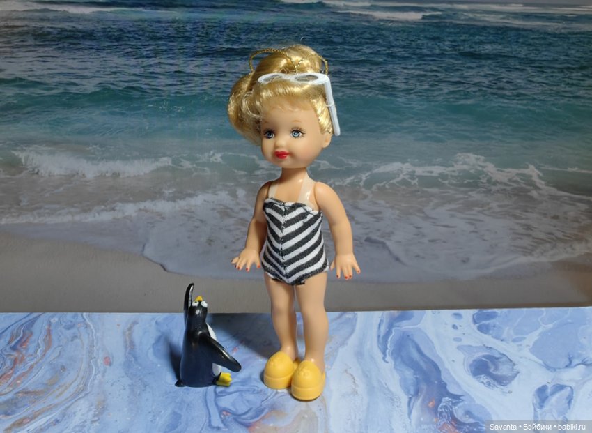 Куколки малышки Келли. Море,Море, мир бездонный.Пенный шелест волн прибрежных (фото 6)