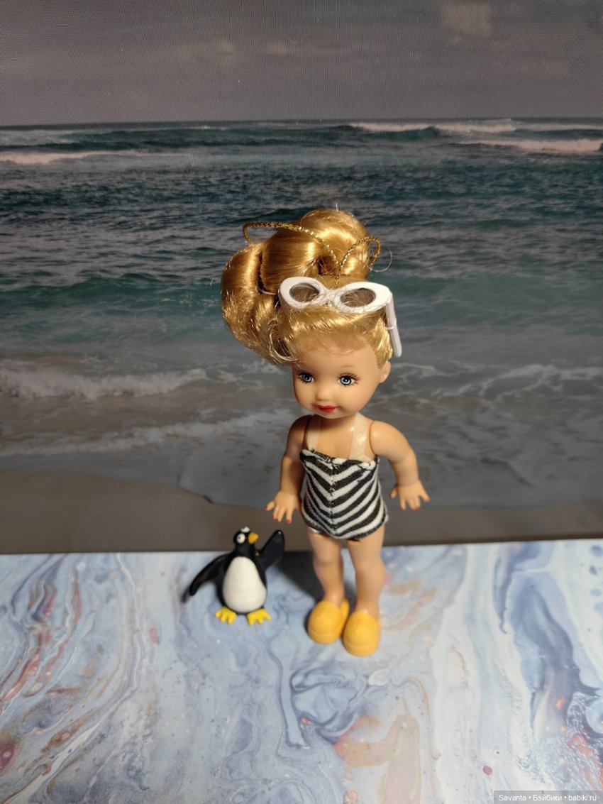 Куколки малышки Келли. Море,Море, мир бездонный.Пенный шелест волн прибрежных (фото 2)