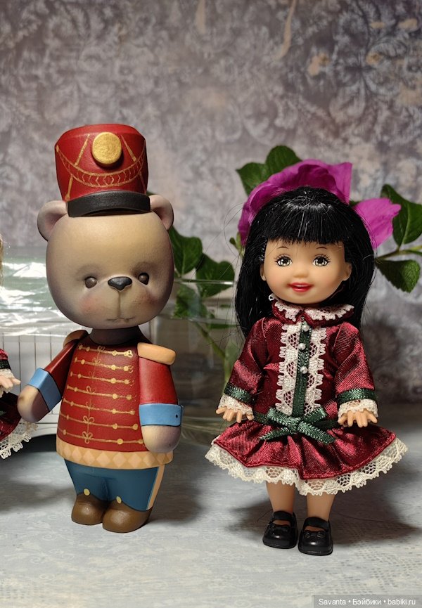 Куколки малышки Келли. Розочка Беляночка и Медведь (фото 8)