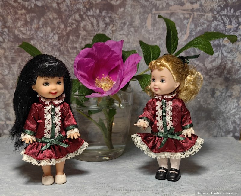 Куколки малышки Келли. Розочка Беляночка и Медведь (фото 4)