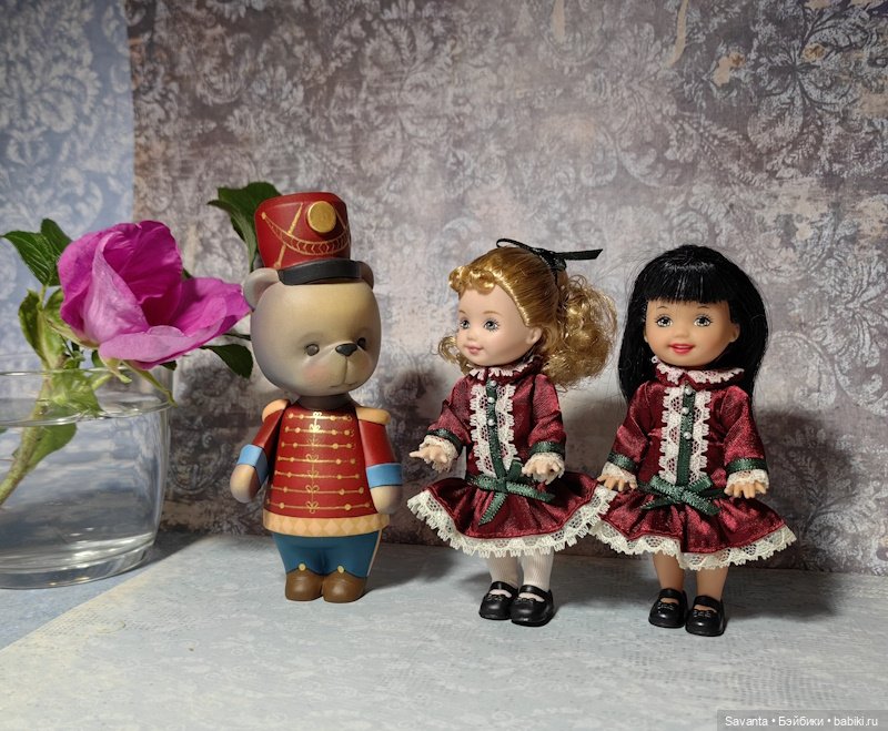 Куколки малышки Келли. Розочка Беляночка и Медведь (фото 10)