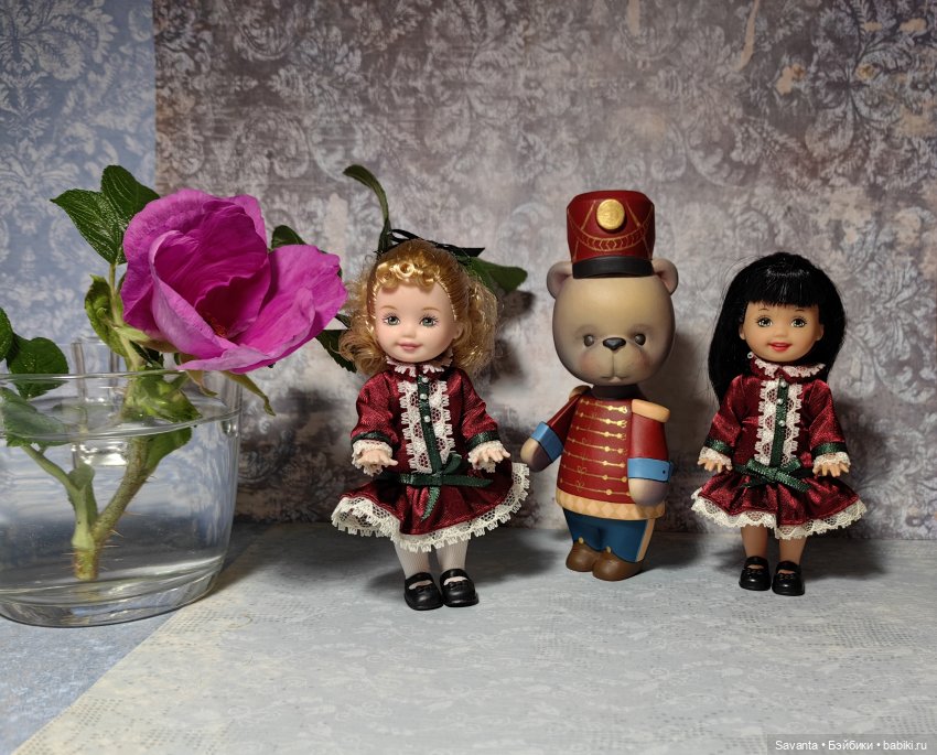 Куколки малышки Келли. Розочка Беляночка и Медведь (фото 9)