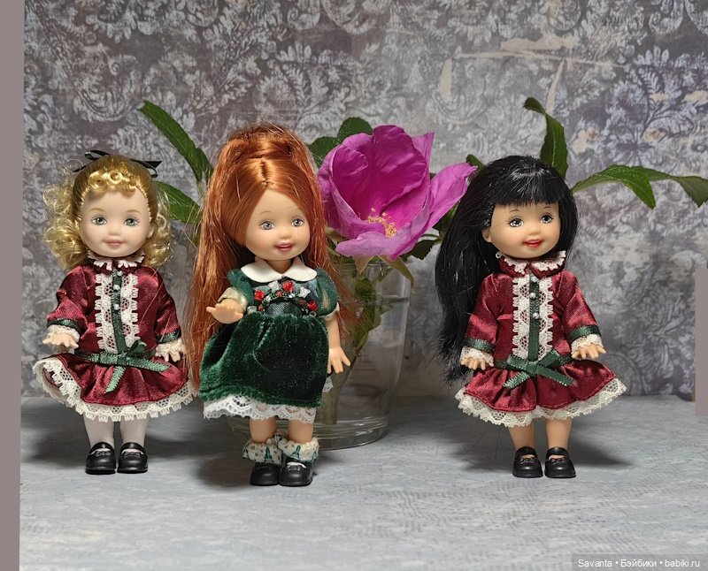 Куколки малышки Келли. Розочка Беляночка и Медведь (фото 5)