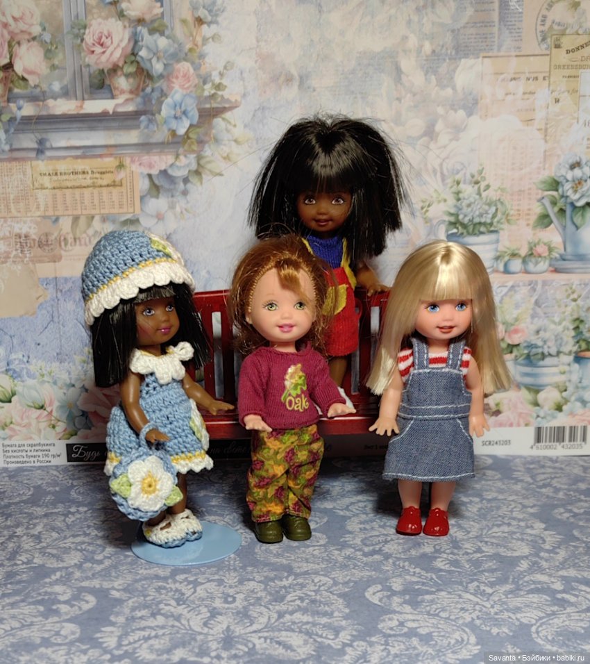 Куколки малышки Келли.МОЯ весёлая семейка.2. Пятеро новеньких
