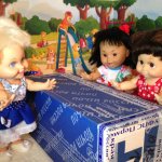 А у нас новенькая! Кукла Galoob Baby Face doll