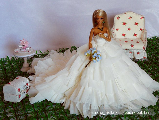 Нежная и хрупкая невеста - Ванесса OOAK (фото 9)