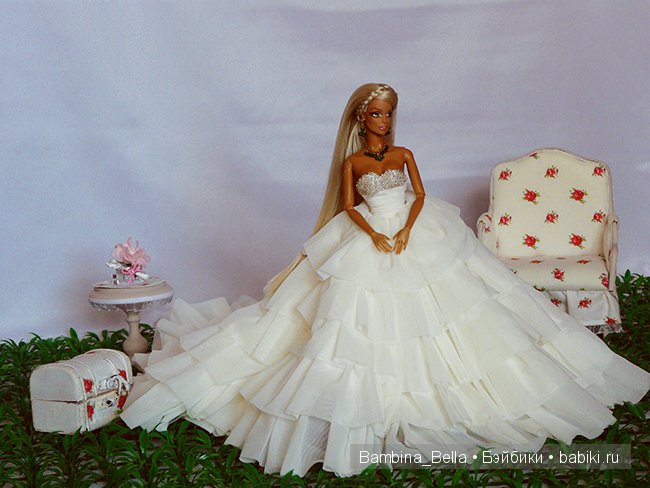 Нежная и хрупкая невеста - Ванесса OOAK (фото 4)