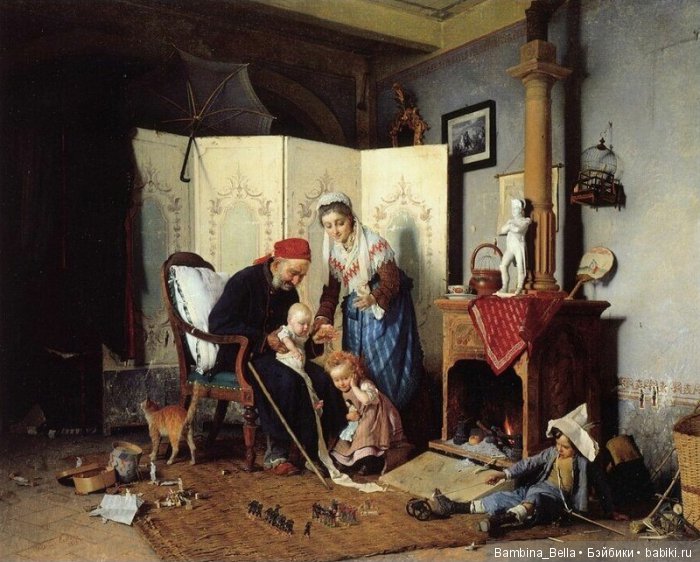 Детство XVIII века — Живопись и графика: творчество художников