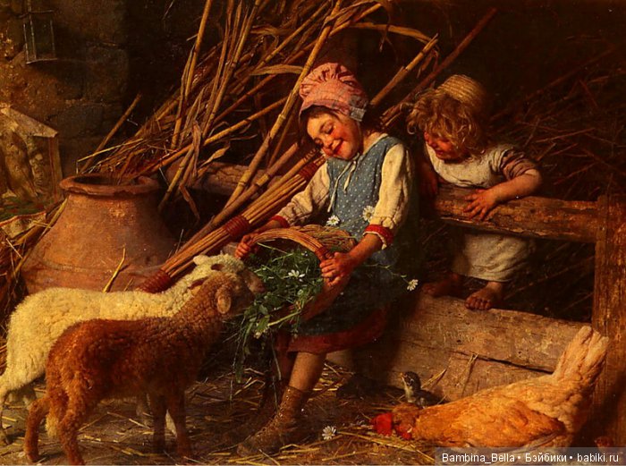 Детство XVIII века — Живопись и графика: творчество художников