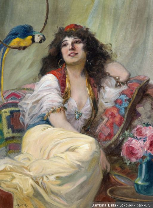 Восток – дело тонкое: роскошные восточные красавицы в работах художников