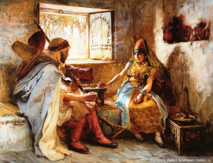 Восток – дело тонкое: роскошные восточные красавицы в работах художников