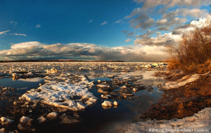Незаметная ранняя весна - лед тронулся